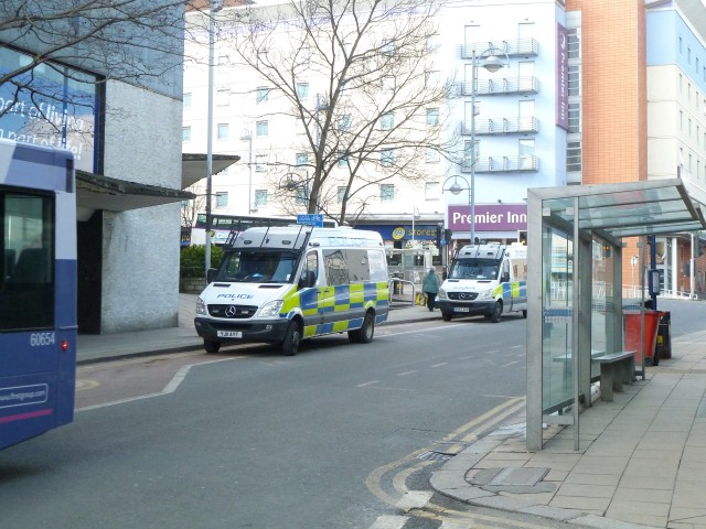  Blocking a contraflow cycle lane - 30th March 2013