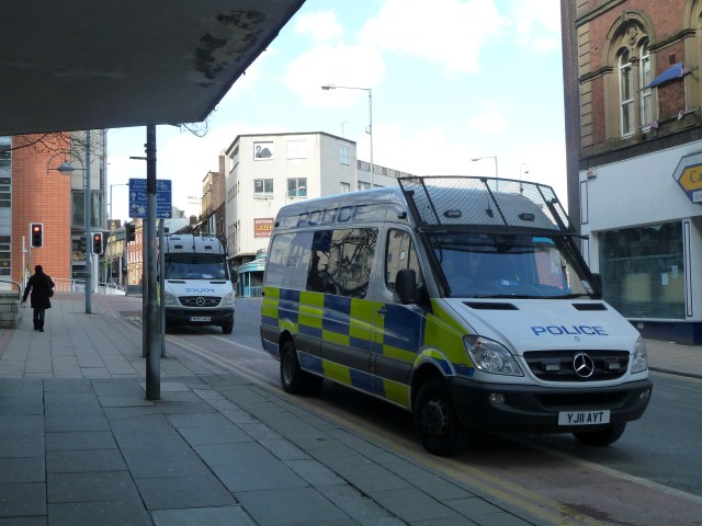  Blocking a contraflow cycle lane - 30th March 2013