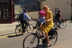  This mother and child would be excluded from the roads in this DVD - From http://www.cycling-embassy.org.uk