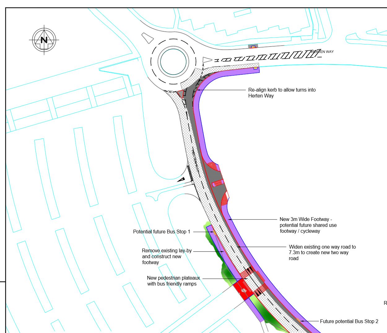 Herton Way General Arrangement