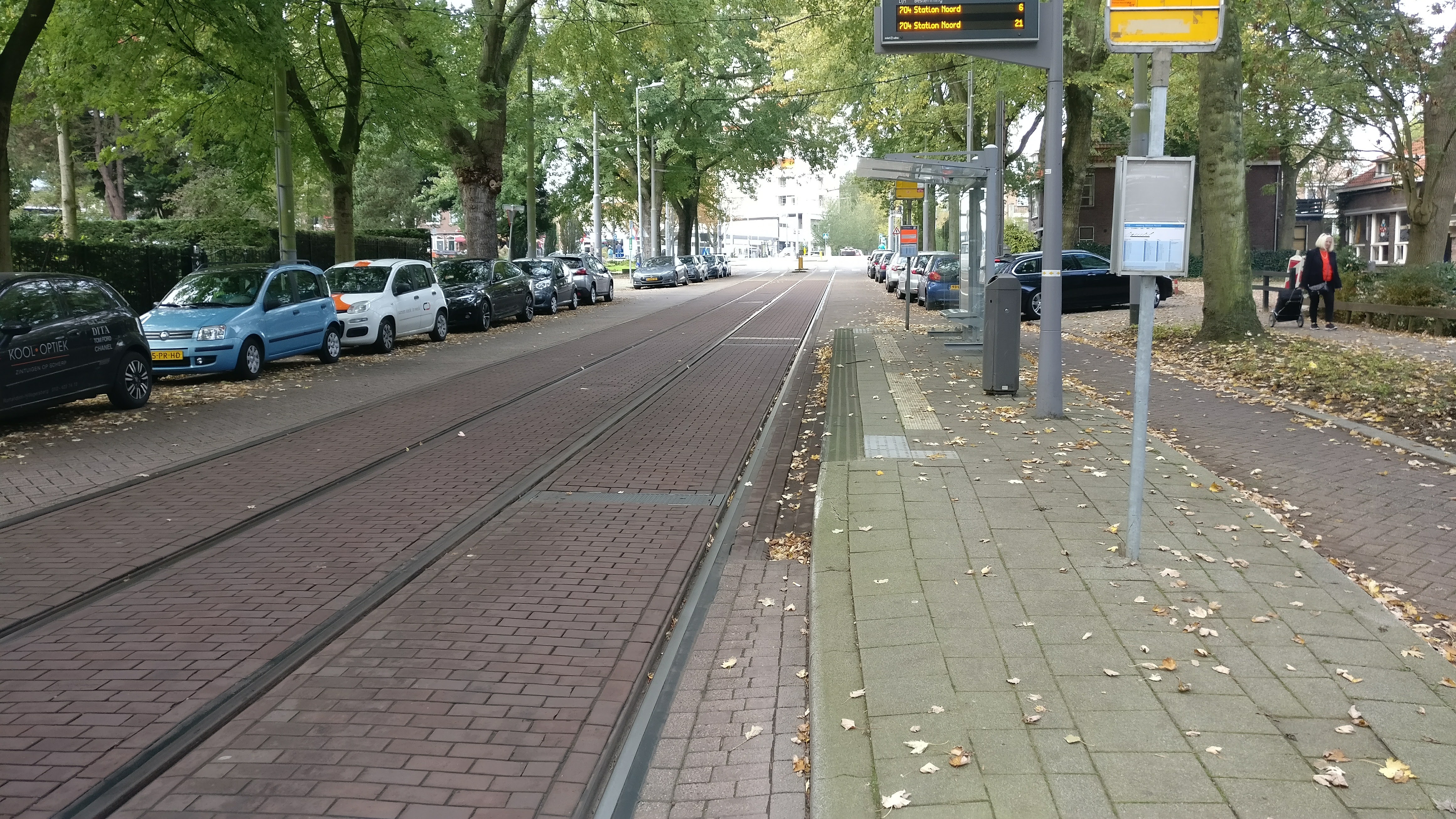 Liduinaplein - Tram stop bypass
